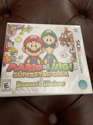 New ListingMario & Luigi Superstar Saga + Bowser's Minions Nintendo 3DS Brand New Sealed