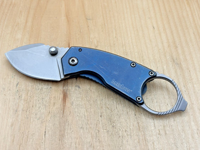 Kershaw Antic Framelock Folding Knife 1¾  8Cr13MoV Steel Blade Stainless Handle