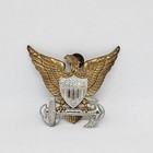WWII Gold & Silver USCG Coast Guard Officer Barracks Hat Badge by Vanguard — photo 10