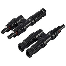 2er Multipack Sygonix Solaradapter T-Verbinder (2 zu 1) 1000V SY-6407998