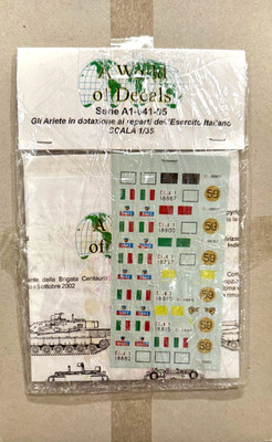 World of Decals 1/35 Serie A1-041-05 for C1 Ariete Tank