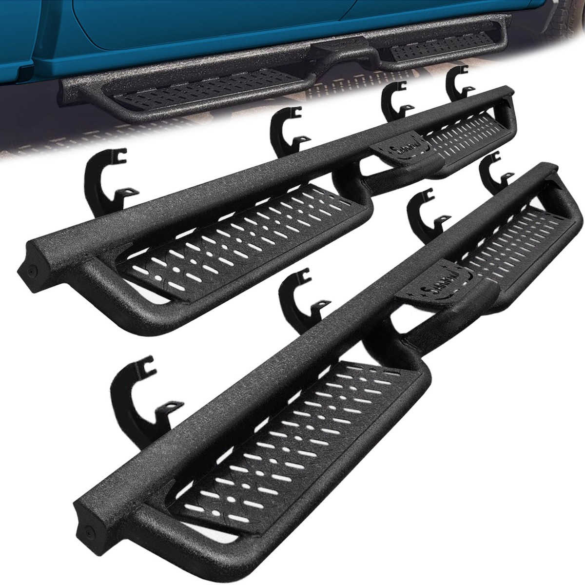 Running Boards For 2019-2026 Silverado / Sierra 1500 Crew Cab Drop
