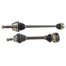 Front CV Axle Shaft Pair LH & RH Sides for VW Cabrio Jetta Manual Transmission