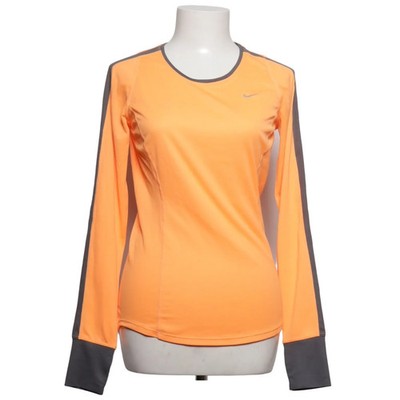 Nike Running, Trainingsoberteil, Größe: S, Orange/Grau, Polyester #2yL