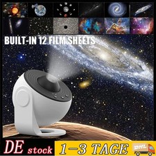 12 in 1 LED Galaxy Projektor Sternenhimmel Lampe Nebula Starry Erde Nachtlichter