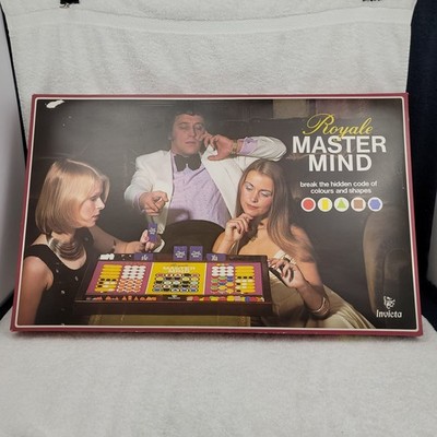 Royale Mastermind Vintage Board Game Invicta Very Good Condition Complete Clean
