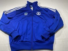 Vintage 80s Adidas ATP Keyrolan Blue Jacket Men's TENNIS 1983 Menard - M - read