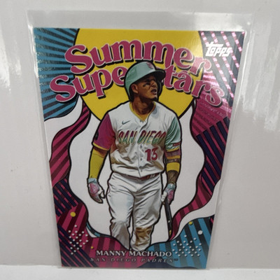 Topps 2025 Series 2 Summer Superstars Manny Machado #SS-46 San Diego Padres