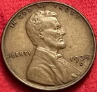 1938-D Lincoln Wheat Cent EF-AU Natural Toning JC1231