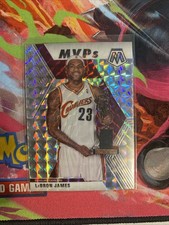 2019-20 Panini Mosaic - MVPs LeBron James #298 Silver Mosaic Prizm