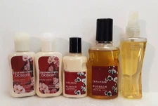 BBW 5pc Japanese Cherry Blossom Fragrance Mist Shower Gel & Lotion Travel