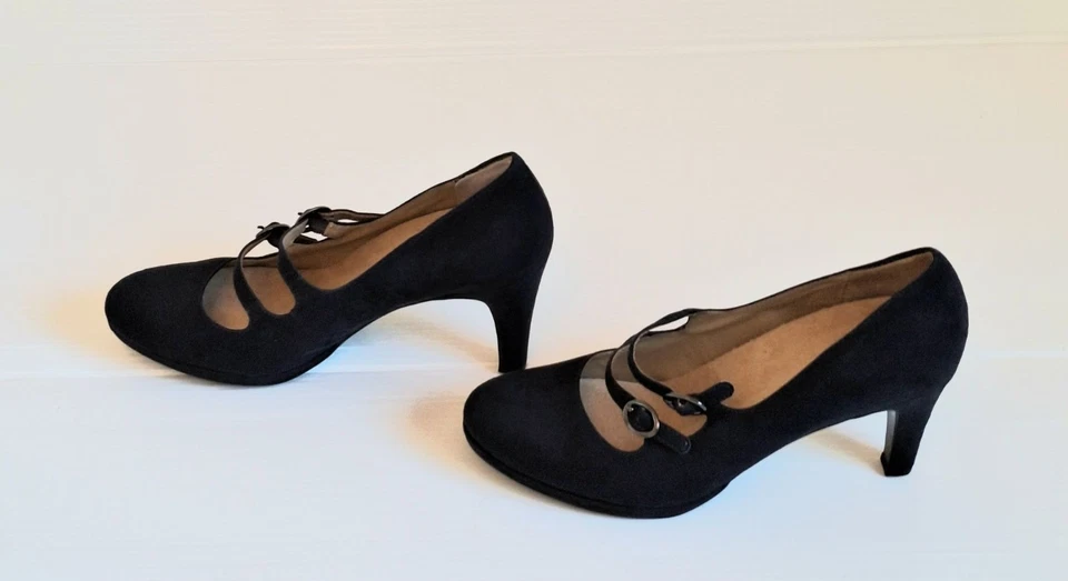 Zapatos de salón Naturalizer de gamuza azul para mujer talla 9,5 Foto 4 de 4