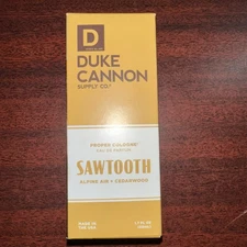 Duke Cannon Sawtooth Cologne, ALPINE AIR + CEDARWOOD, 1.7 FL OZ (50 ml)