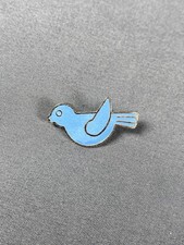 Vintage Campfire Girls Blue Bird Membership Pin Pinback