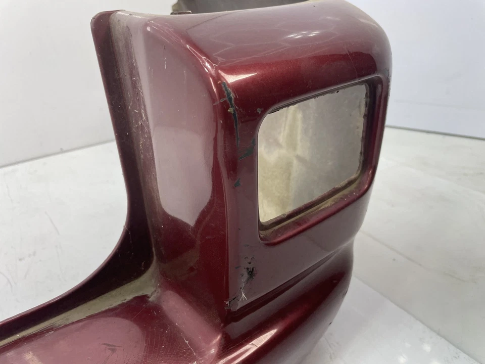 ✅ 99-03 OEM Volkswagen Eurovan GLS Parachoques Trasero Cubierta Panel Rojo NOTA* Foto 3 de 4