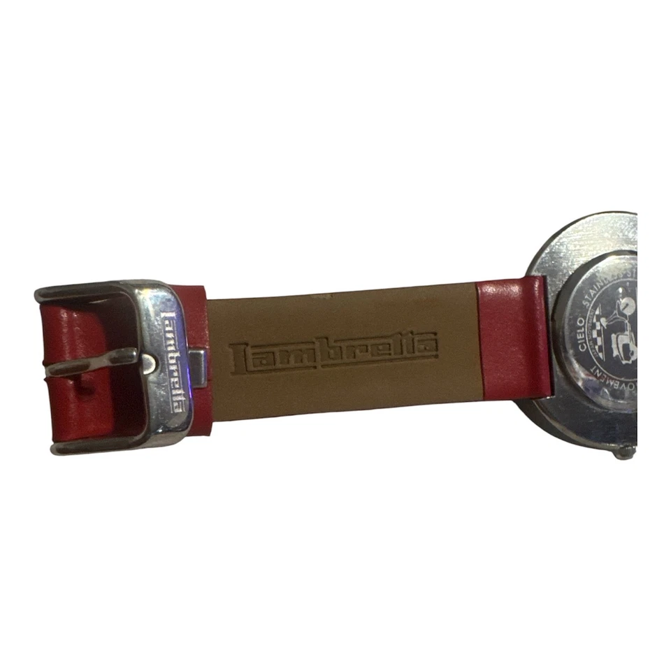 Lambretta Womens Red Watch - Image 4 of 4