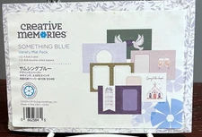 Creative Memories Something Blue Variety Mat Pack. NiP