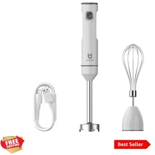 Cordless Hand Blender, Variable Speed Immersion Blender handheld Rechargeable...