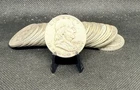 Full Roll (20) 90% Silver Franklin Half Dollars (Circulated Condition)