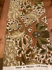 NEW OLD STOCK VINTAGE WILLIAM MORRIS FABRIC WINDRUSH DESIGN FABRIC