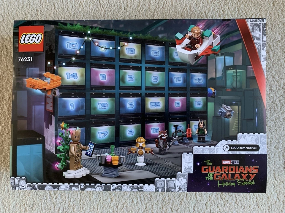 Lego Marvel Guardians of the Galaxy 2022 Advent Calendar 76231 - New, Unopened - Image 2 of 4