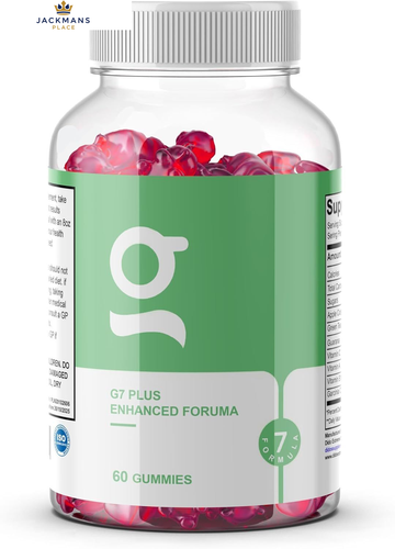 G7 Plus Enhanced Formula - 60 Gummies / 1 Month Supply - Fitness Hero...