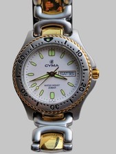 CYMA Daydate Divers 511 SV&GP Quartz Watch