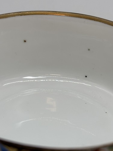 Antique Noritake Famille Rose Porcelain Dish/Bowl 5” Circa 1900 - Picture 9 of 18