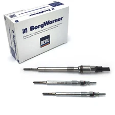 Beru 2X Glow Plug 1X Pressure Sensor For BMW F20 F21 F45 F46 X1 F48 14D 16D