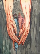 Salvador DALI: Hell 16, The Ascent of Geryon, Original Engraving, Divine Comedy