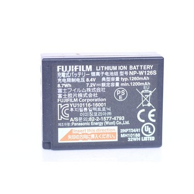 Fujifilm NI-MH Akku NP-W126S - Digitalkamera Battery - Ersatzakku - Kameraccu