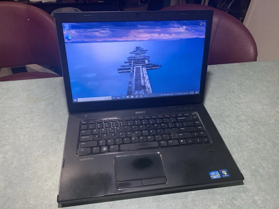 DELL Laptop VOSTRO 3550 i7-2620M 15.6" CPU @2.7GHz 6GB RAM 750GB HDD Win 10Pro - Image 4 of 4