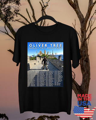 OLIVER TREE Love You Madly Hate You Badly Cotton  T Shirt Size  S-5XL