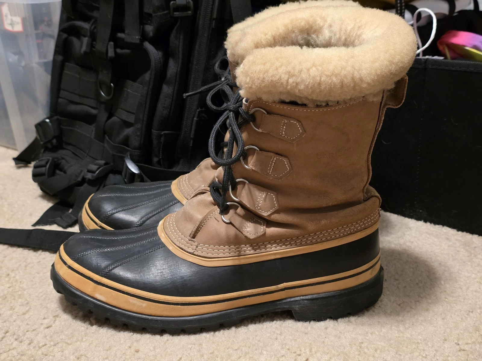 Sorel Caribou Waterproof Winter Boots Insulated Leather US Men's 11
Opens in a new window or tab