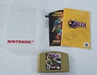 S-100 VINTAGE ORIGINAL NINTENDO 64 THE LEGEND OF ZELDA MAJORA'S MASK VIDEO GAME