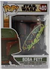 Dickey Beer Signed Star Wars Boba Fett Funko Pop! (Pristine Authentic) COA