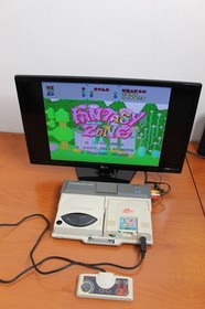 PC ENGINE CONSOLE PCENGINE NEC #1 + New PSU