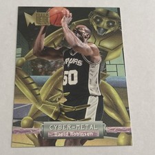 1996-97 Fleer Metal - Cyber-Metal #16 David Robinson