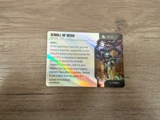 Heroclix D D Scroll of Wish Dungeons Dragons One-Shot OS018 Series 1