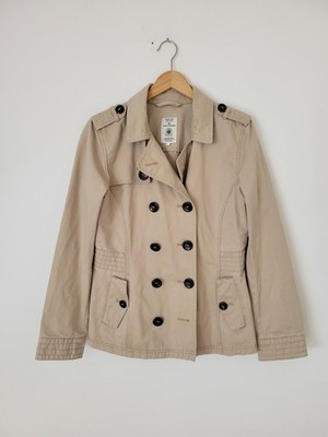 Tom Tailor Trenchcoat Beige Mantel Knöpfe L 40