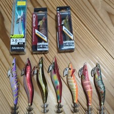 Fishing Lure limited Daiwa main Shimano Hayabusa Egi set of 10 including new ite