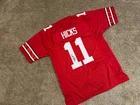 Ohio State Buckeyes CJ Hicks #11 Autographed Football Jersey JSA Certified