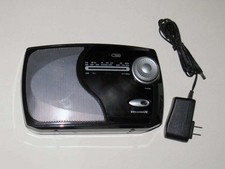 WEATHER X Portable NOAA Weather AM/FM Radio WR282B with 5v Power Supply TESTED