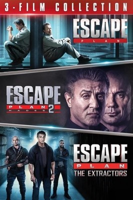 Escape Plan: 3-Film Collection (DVD) NEW