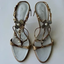 Giuseppe Zanotti Sandal Heels With Charms 39.5