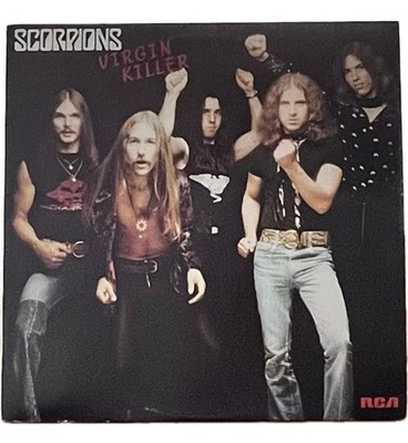 Scorpions - Virgin Killer LP Vinyl RCA 1976 Hard Rock Klassiker Sammlerplatte