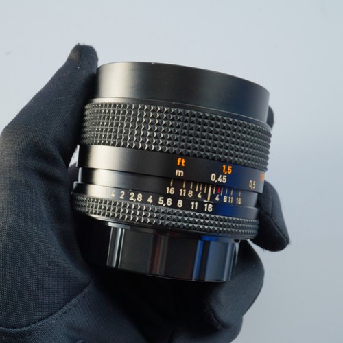 EXCELLENT CONTAX Carl Zeiss Planar T 50mm F/1.4 AEJ Prime Lens - Picture 13 of 18