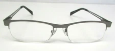 Foster Grant LAMAR GUN Stainless Reading Glasses Readers & Case See Description