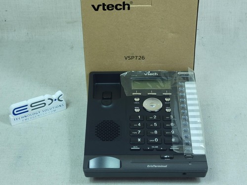 VTECH - ErisTerminal SIP Desktop Phone and Accessories VSP726 NEW OPEN BOX - Picture 3 of 4