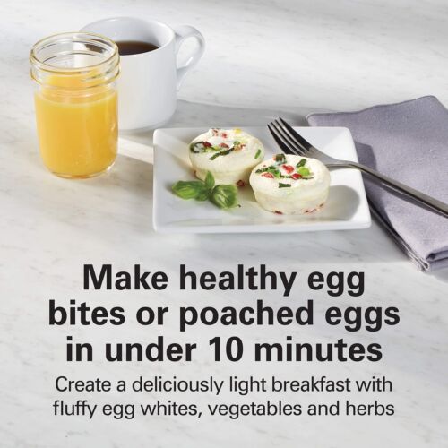 Hamilton Beach Sous Vide Style Electric Egg Bite Maker Teal 25511 image